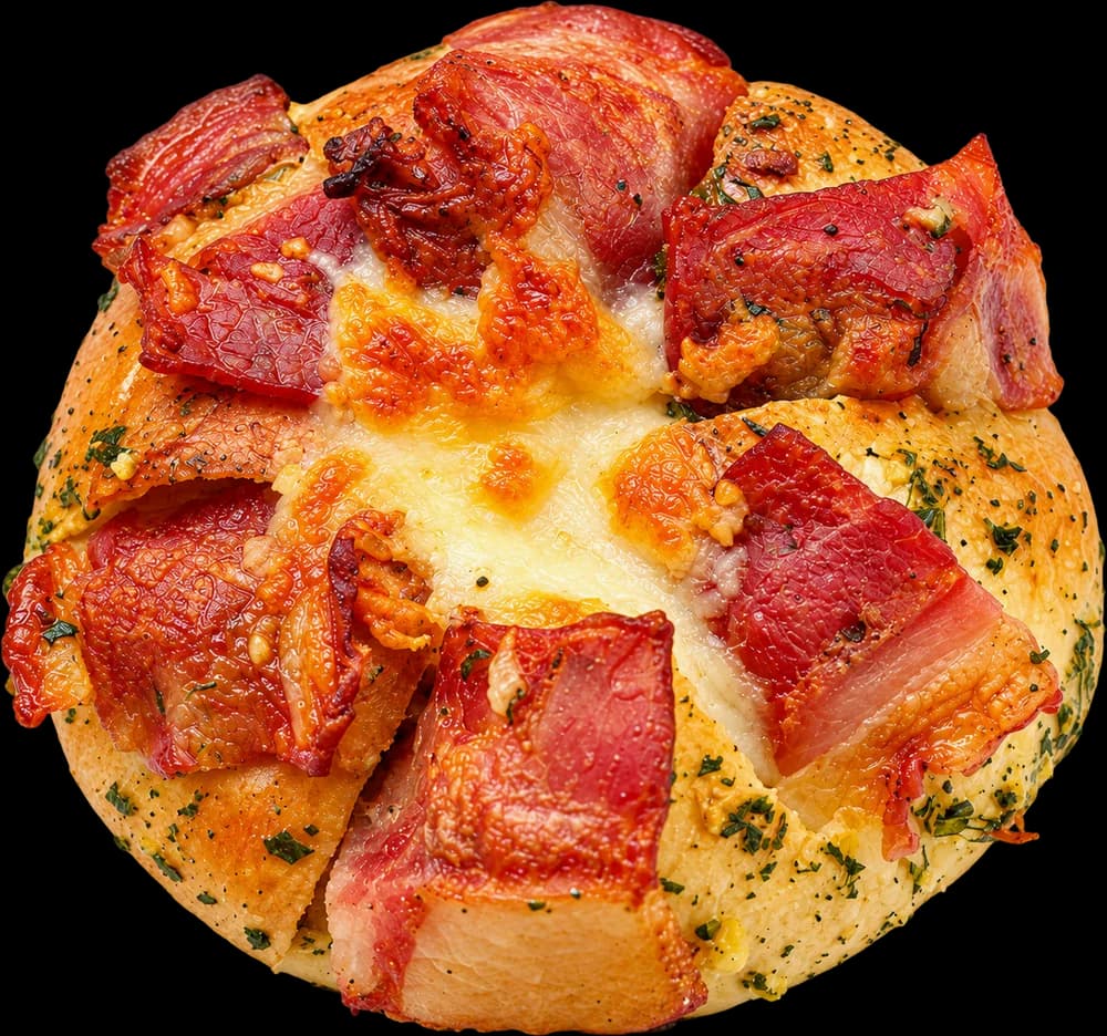 Mozza Bacon Cheese Garlic Bread